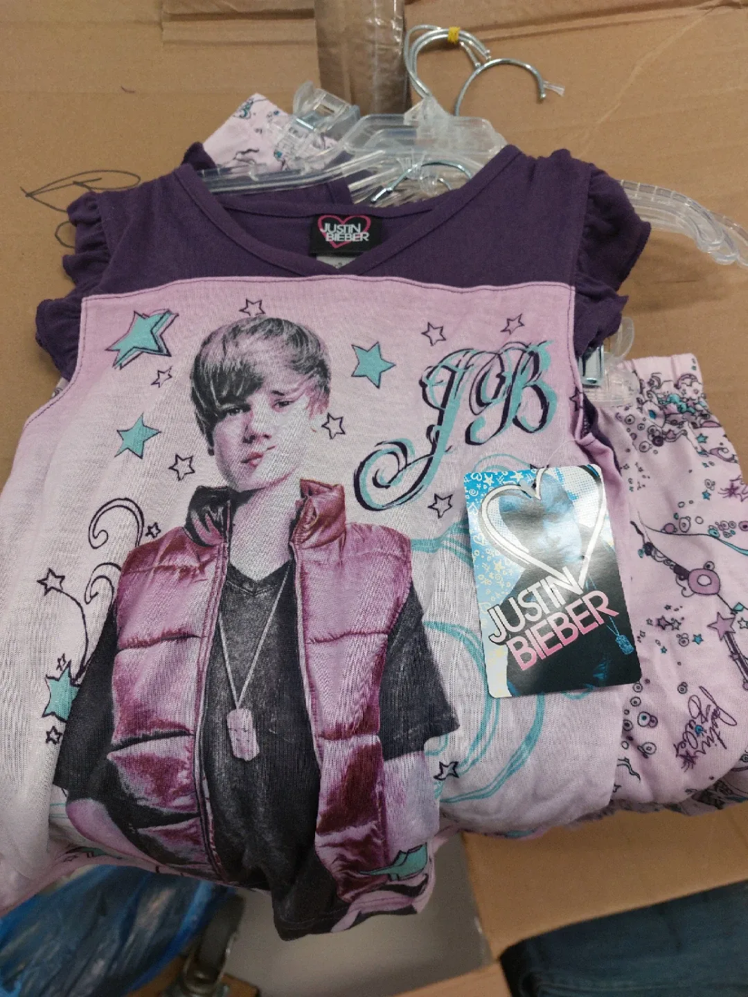 Justin Bieber Kids Pajama Set