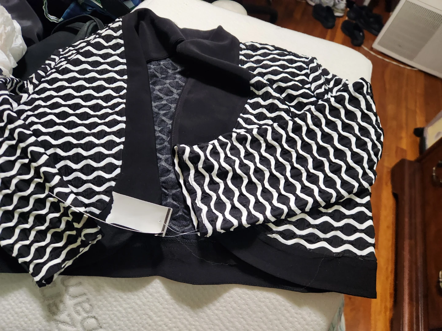 Black & White Patterned Jacket - photo 2