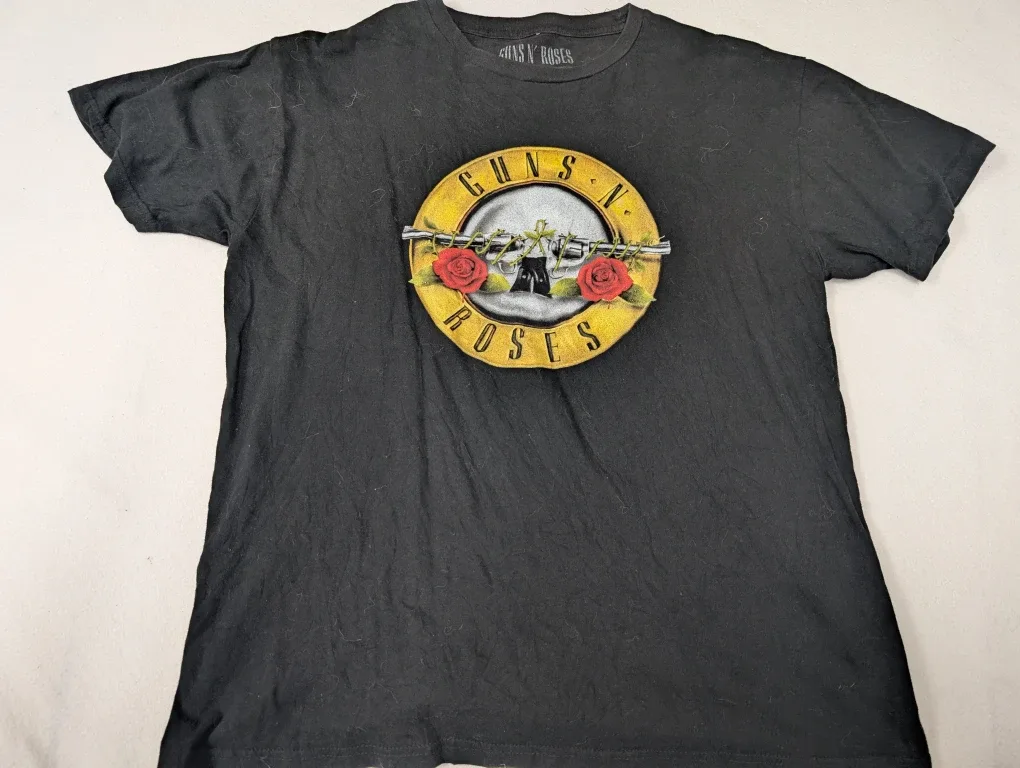 Guns N' Roses Garage Black T-shirt - Size M