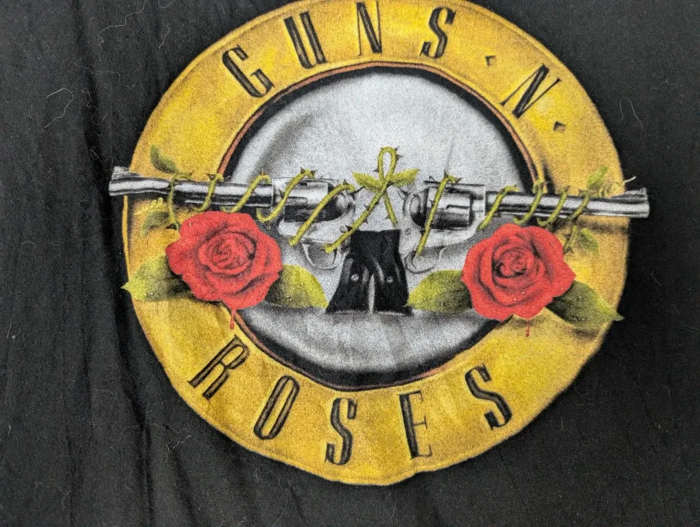 Guns N' Roses Garage Black T-shirt - Size M image indicator(2)