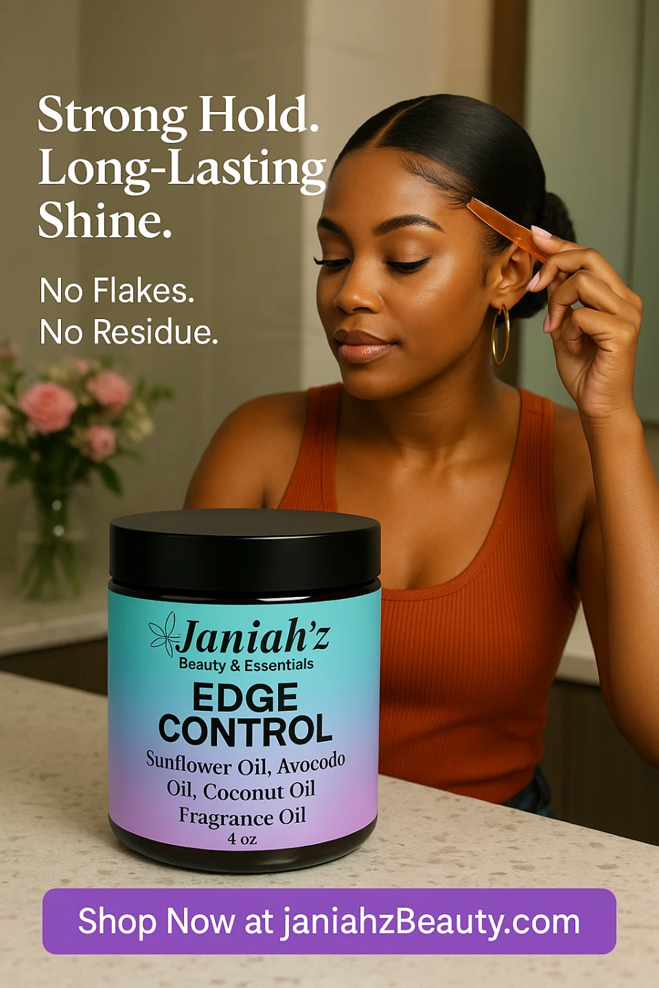 Janiah'z Edge Control - 4 oz - photo 5