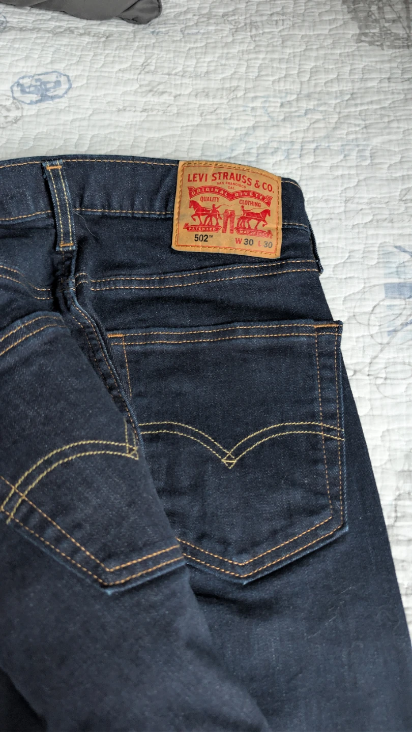 2 Levi Strauss 502 Jeans, W30 L30 (both for 30) - photo 4