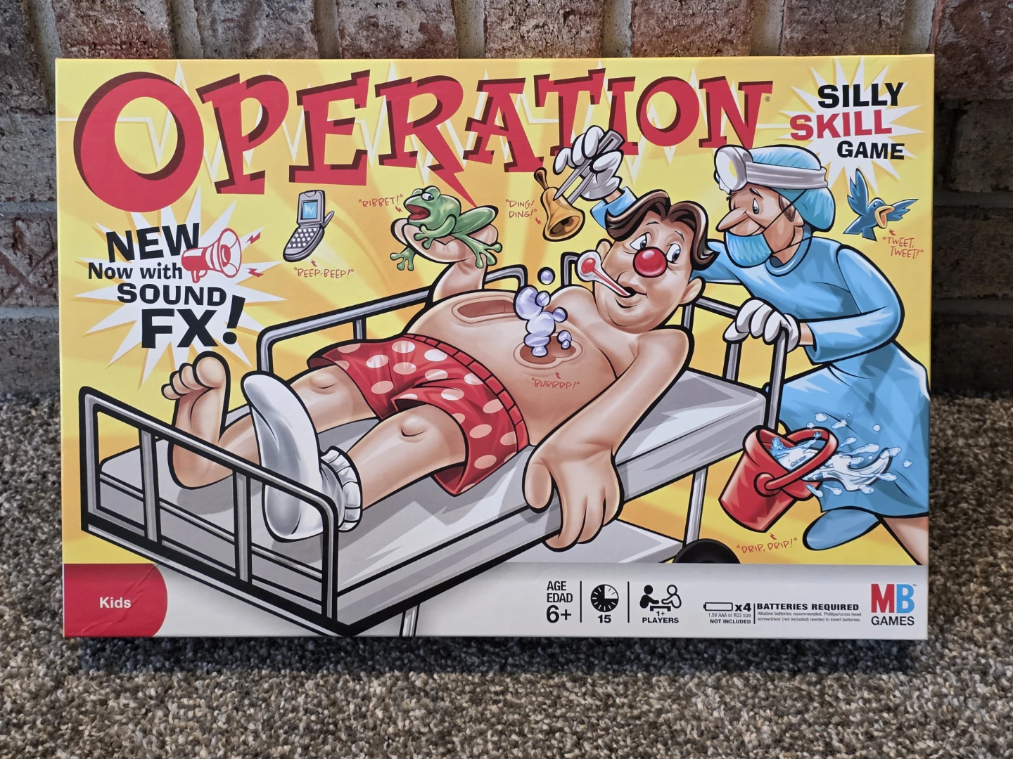Operation Skill Game with Sound FX - Like-New!