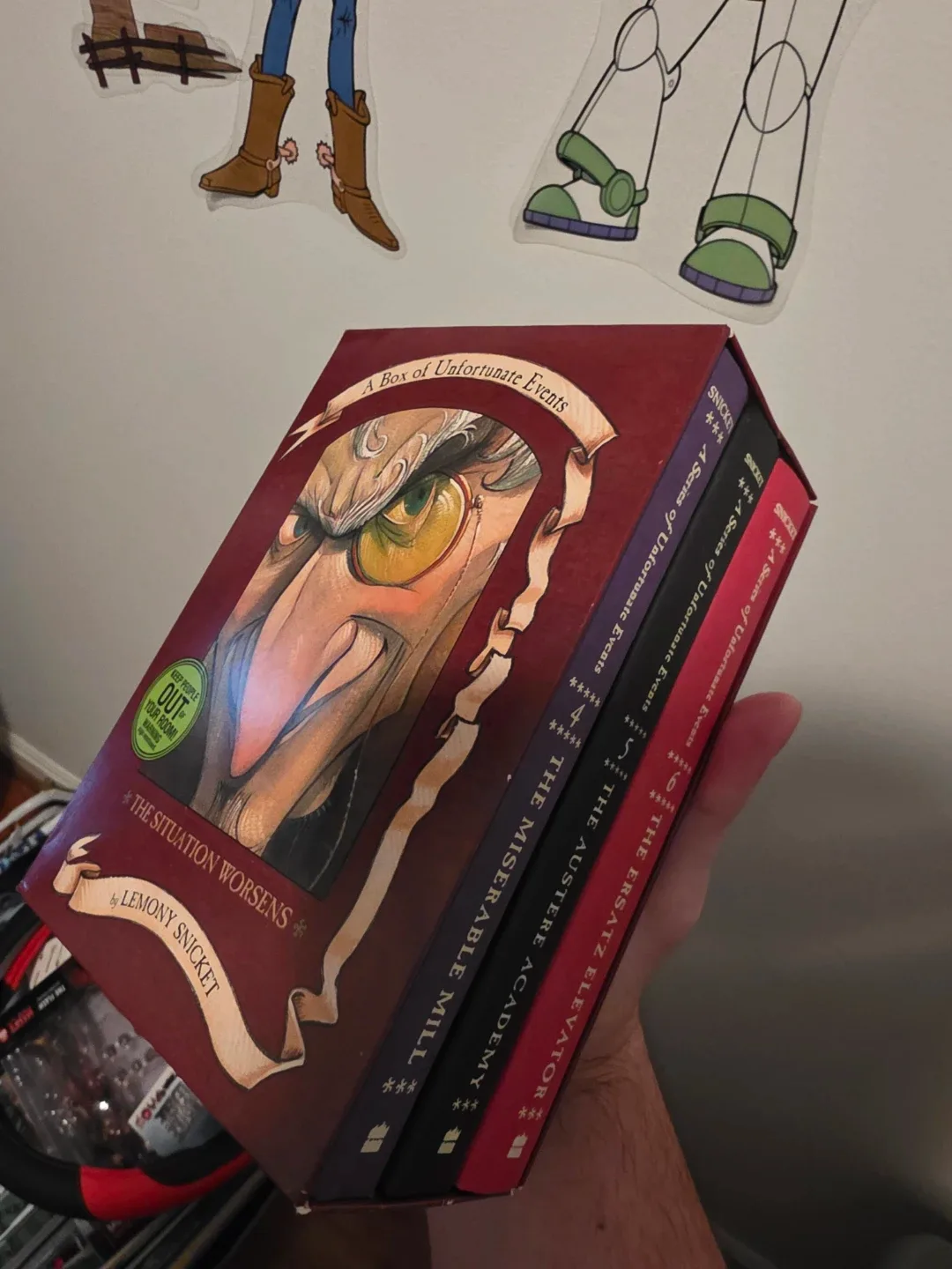 A Box of Unfortunate Events by Lemony Snicket