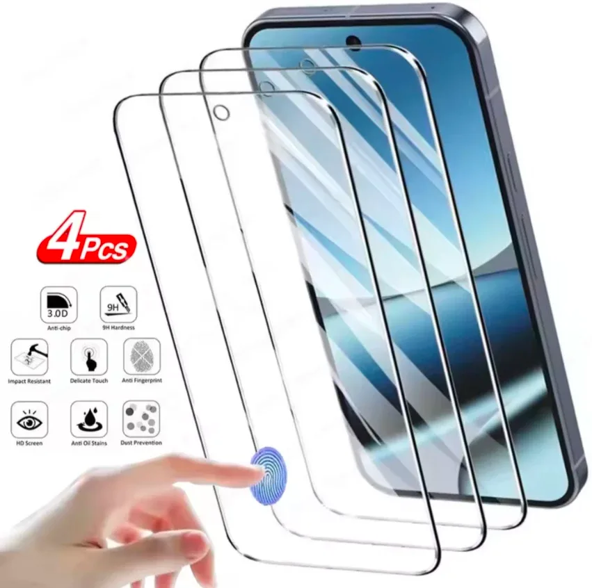 4 Pcs Screen Protector - Google Pixel 9A