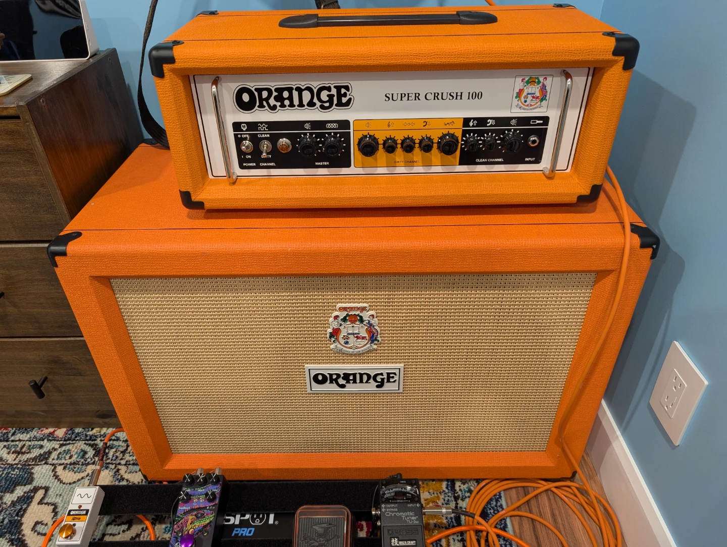 Orange Super Crush 100 and PPC212