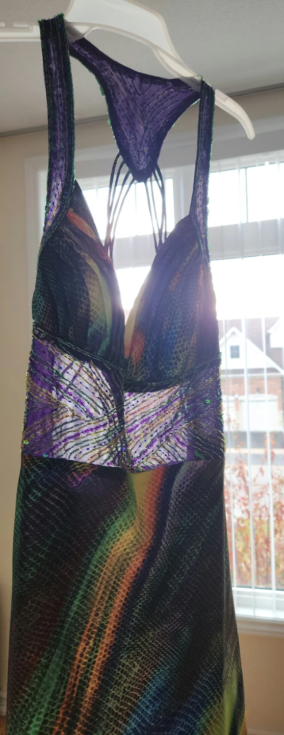 Patterned Formal Dress. Size M-L - photo 2
