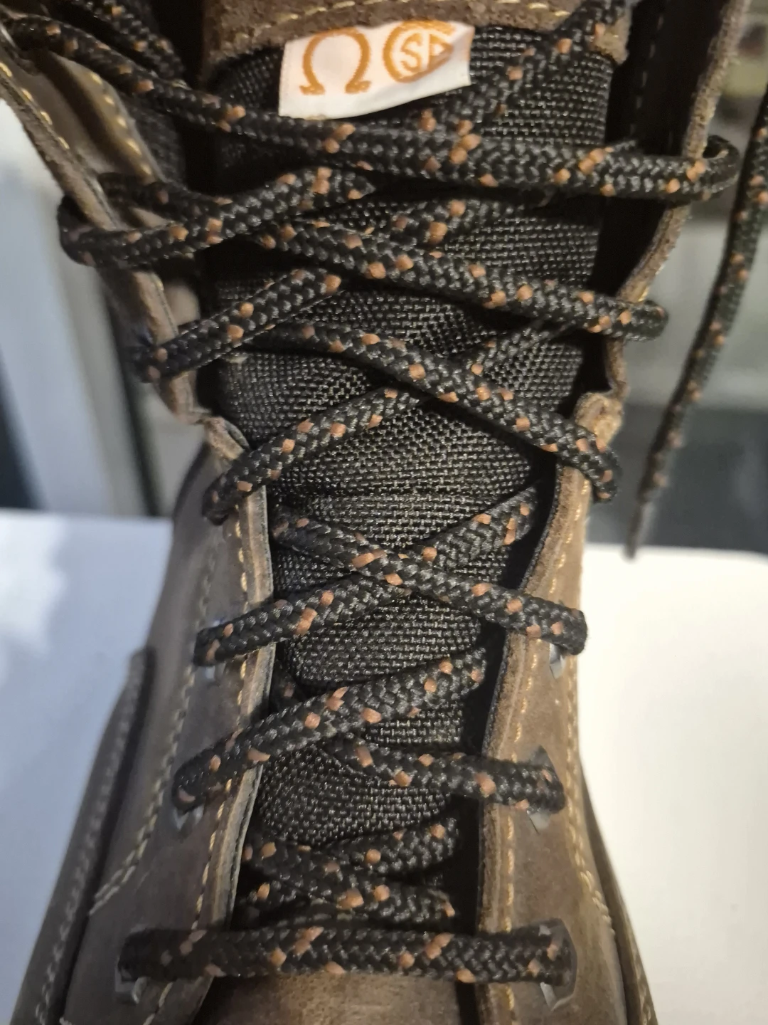 Workload Brown Leather Work Boots Steel Toe Size - 10 - photo 5
