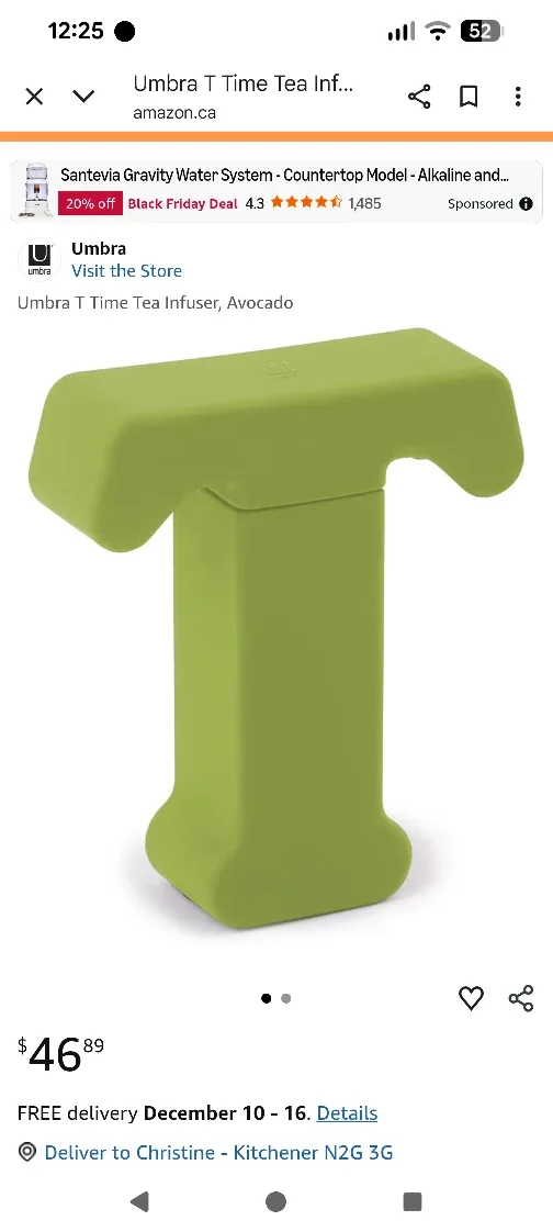 New Umbra T Time Tea Infuser - #cleanout image indicator(3)