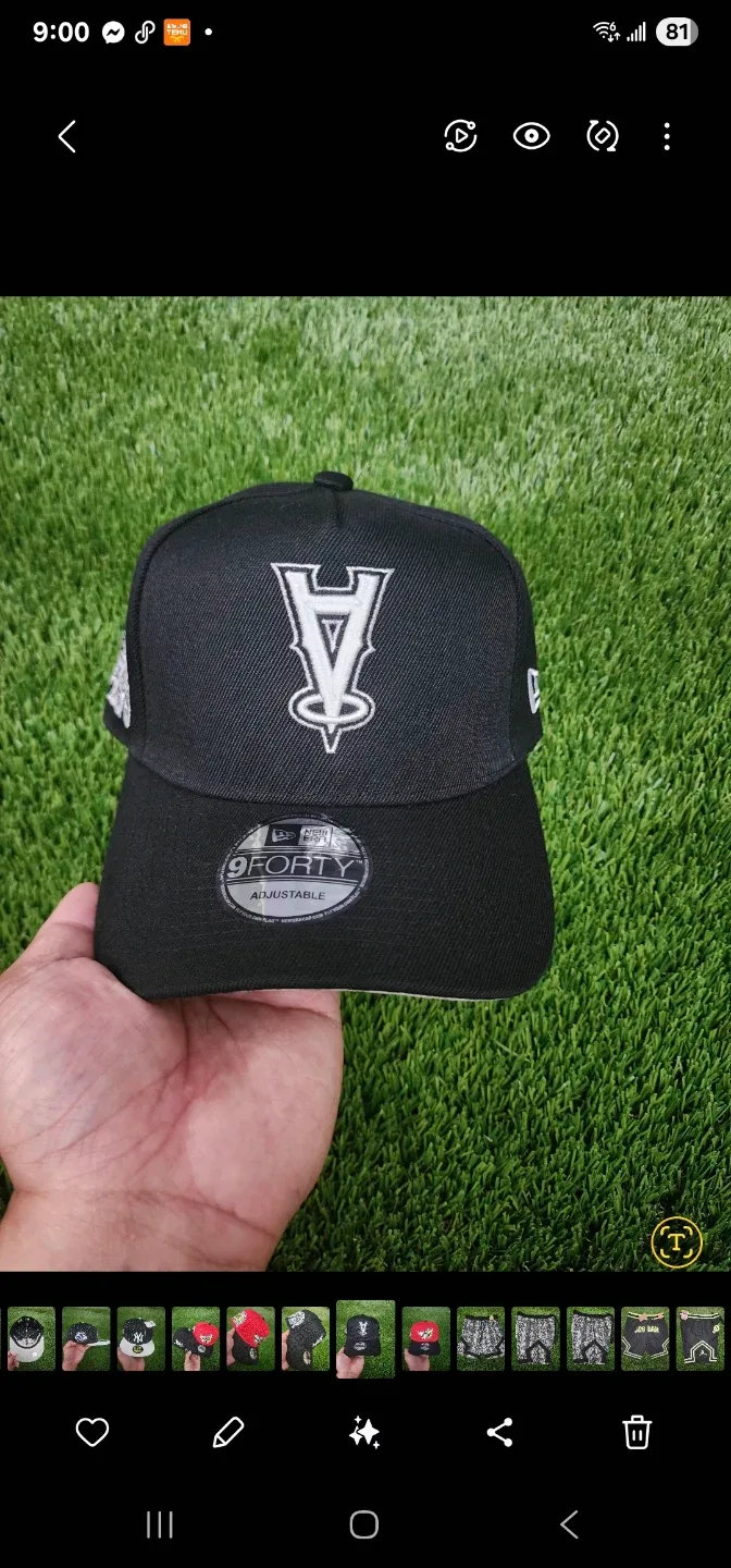 New Era 9FORTY Upside Down Angels