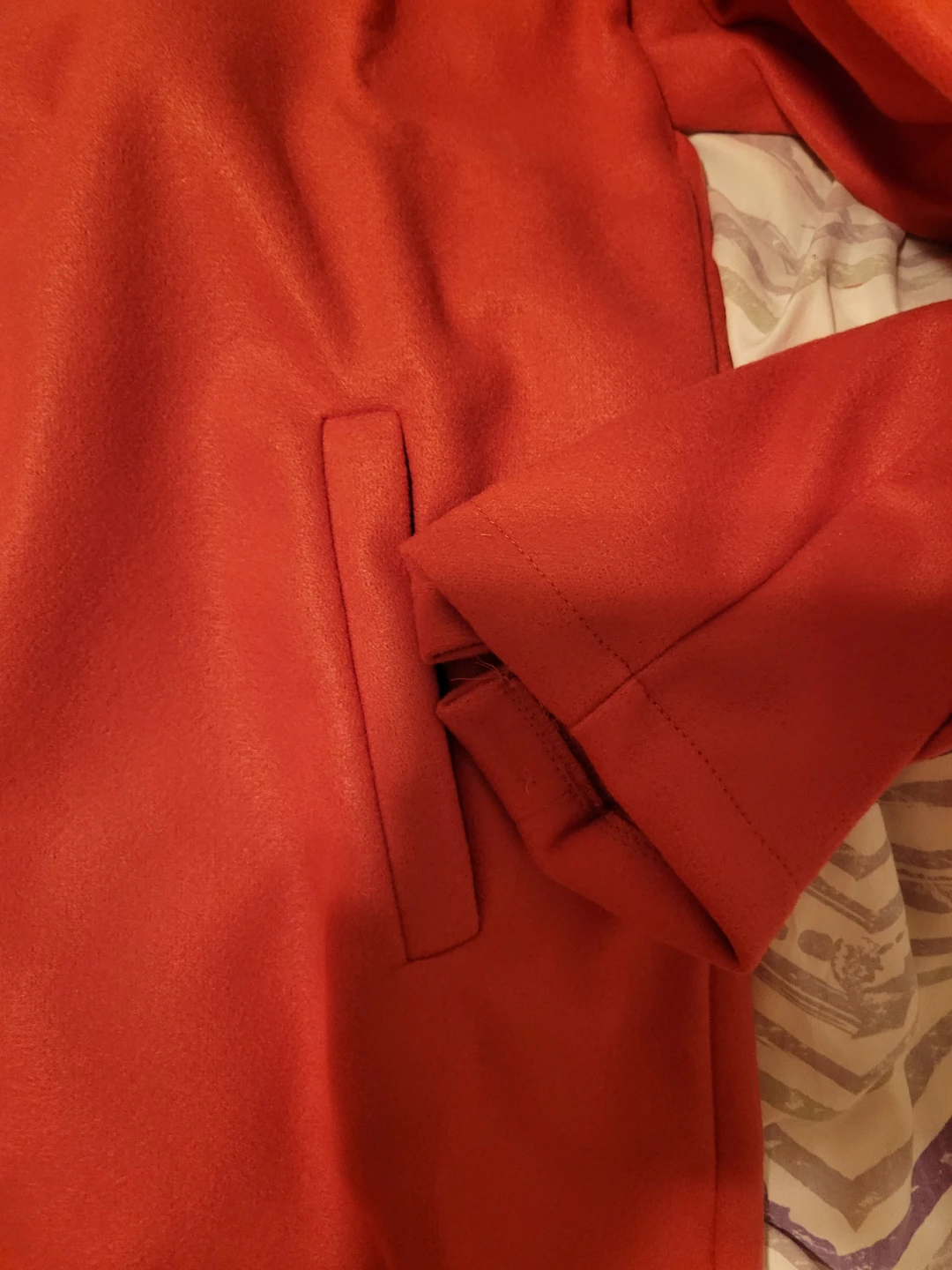 Red Hooded Coat - photo 3