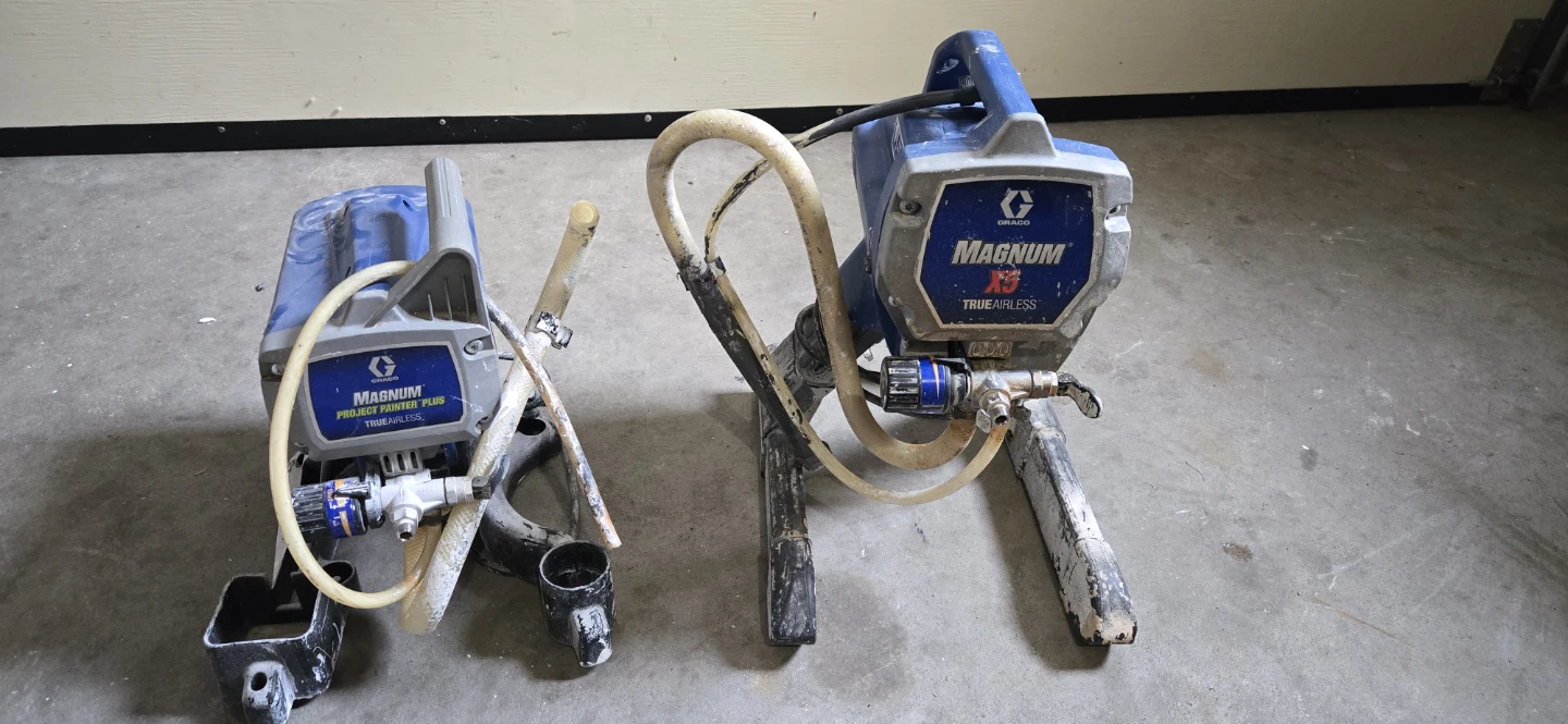 Graco Magnum X5 & Project Painter Plus Paint Sprayers