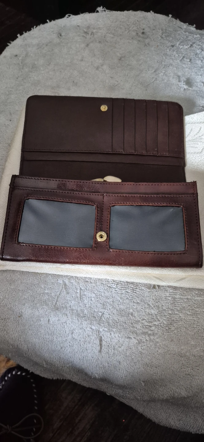 Brown Leather Wallet - photo 2