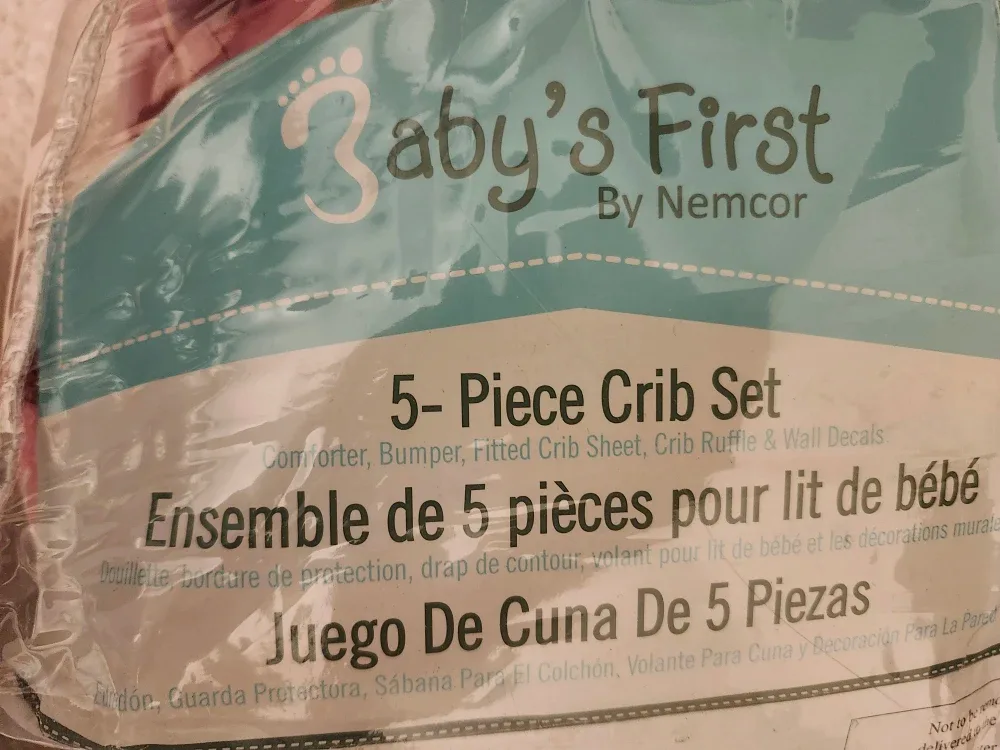 Baby's First 5-Piece Crib Set #Cleanout image indicator(2)