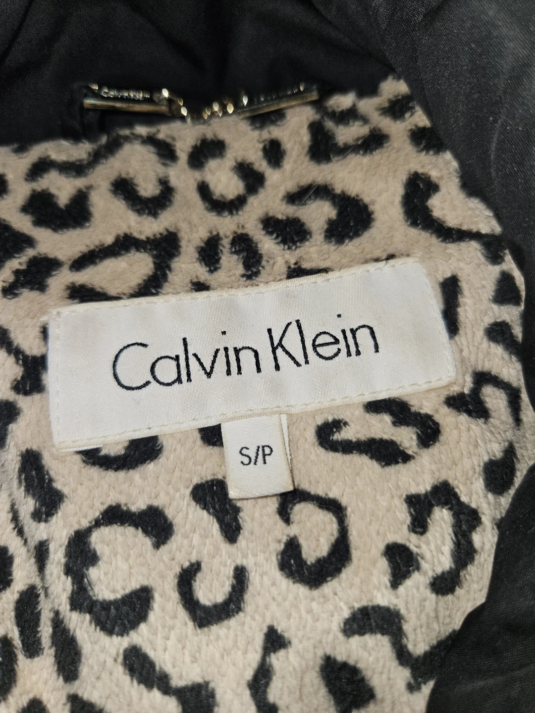 Calvin Klein Black Puffer Coat - Size S/P - photo 3