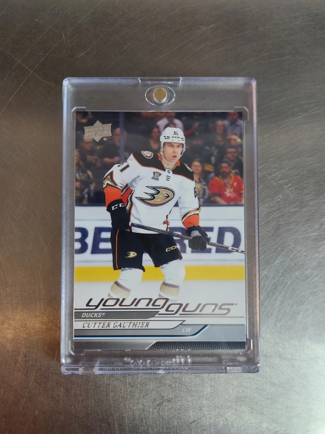 Cutter Gauthier Young Guns Upper Deck Hockey Card