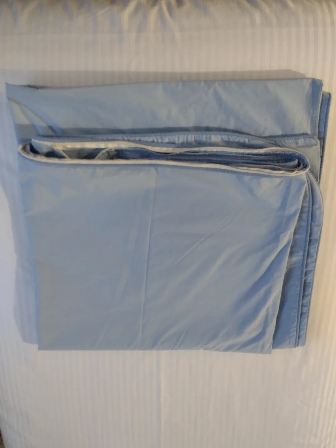 Light Blue Queen Duvet Cover