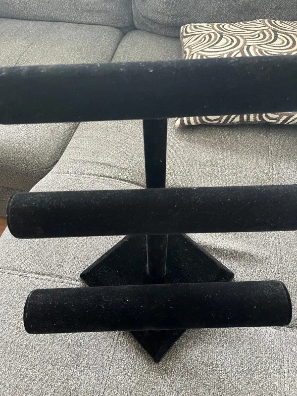 Black Velvet Jewelry Display Stand image indicator(4)