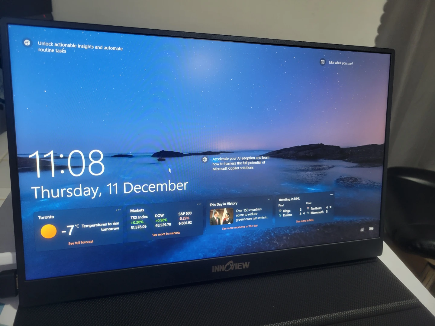 InnoView Portable Monitor 15.6 inch FHD LNIB - photo 5
