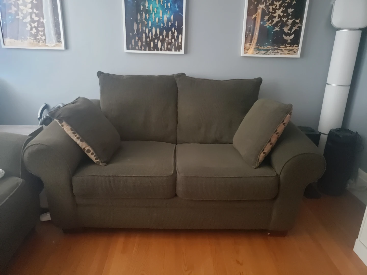 Loveseat Sofa - brown