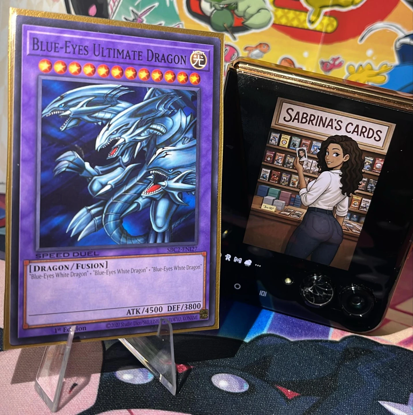 Blue-Eyes Ultimate Dragon Yu-Gi-Oh! Card
