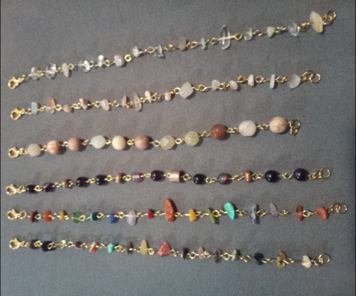 Handmade Gemstone Beaded Bracelets