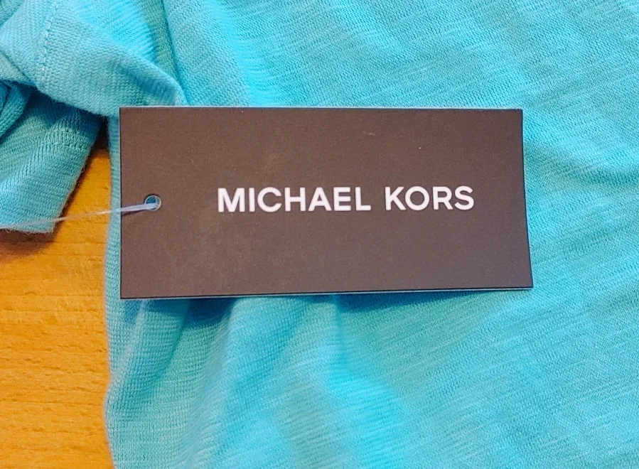 Michael Kors Aqua Polo Shirt - XL image indicator(7)