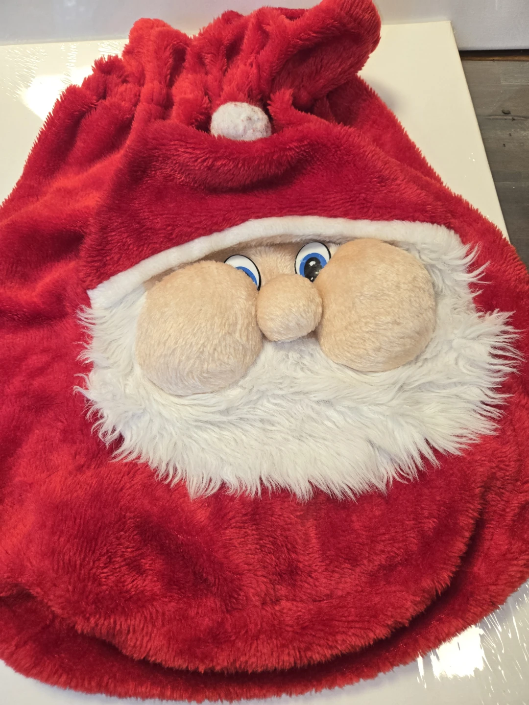 Santa Claus Plush present bag - photo 3