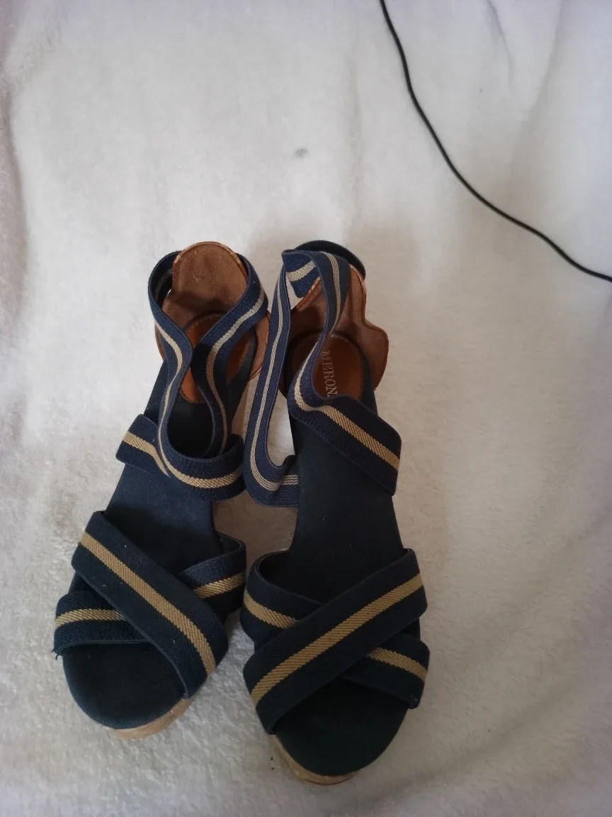 #cleanout Merona Wedge Sandals - Size 8