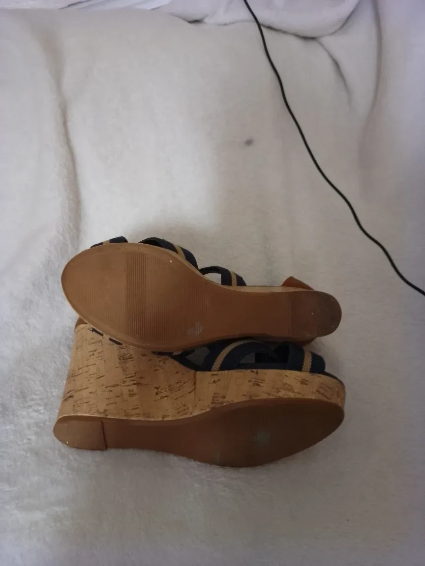 #cleanout Merona Wedge Sandals - Size 8 image indicator(2)