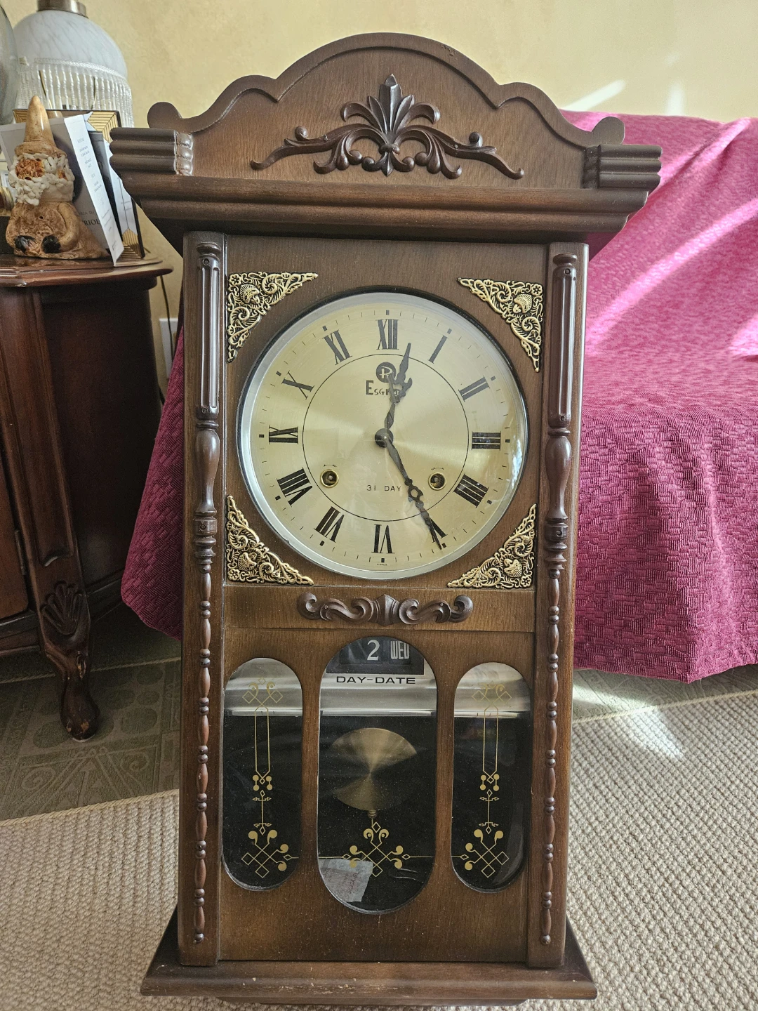 Vintage Made in Korea Wall Clock - photo 2