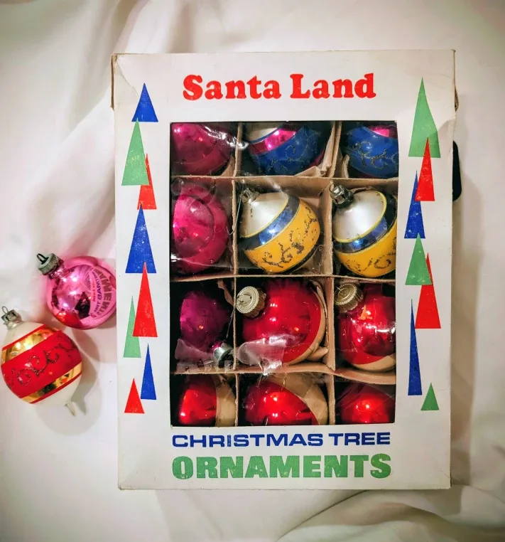 Vintage Christmas Tree Ornaments