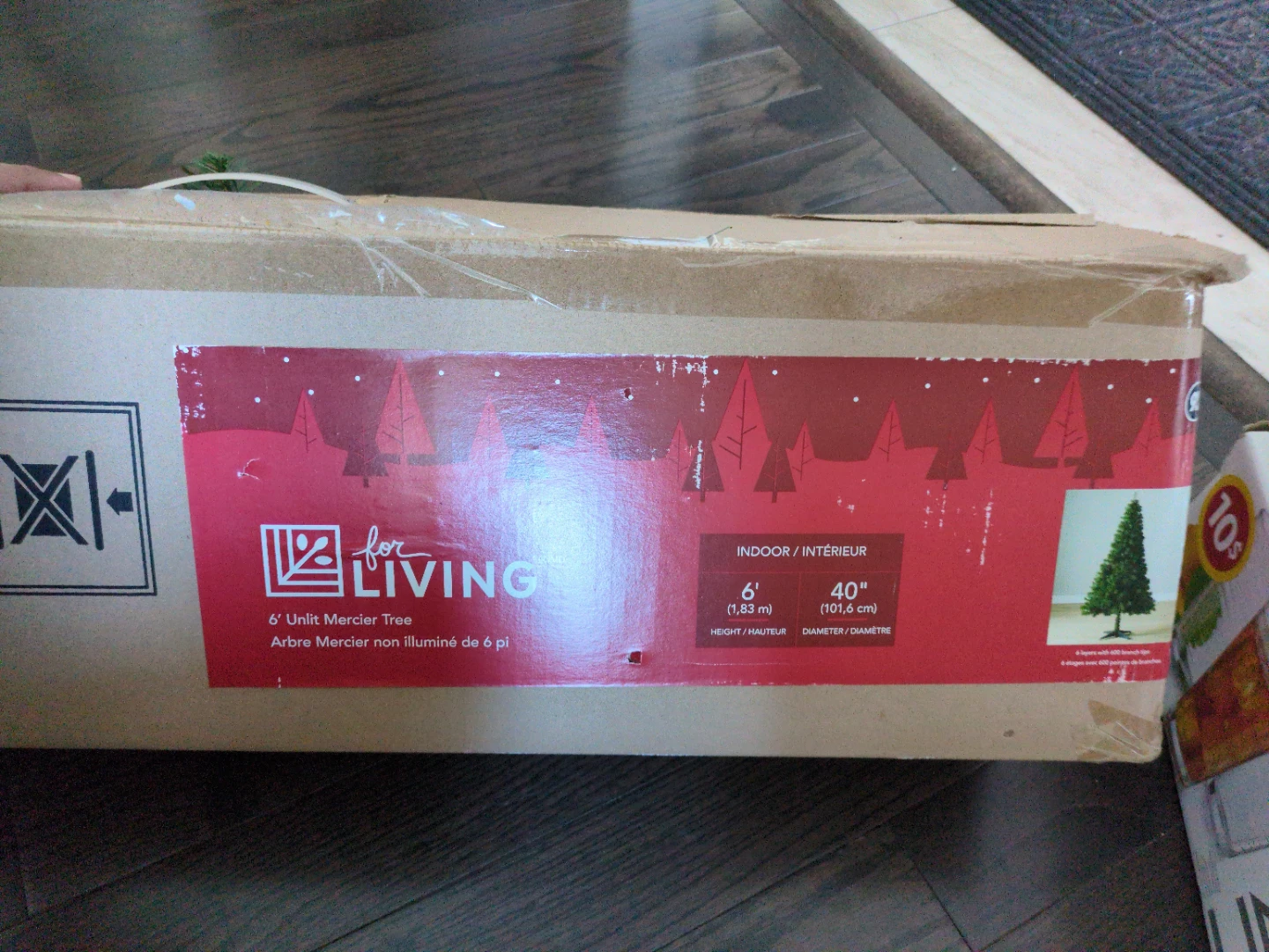 6' for Living Mercier Christmas Tree with Extras