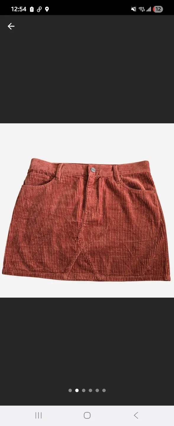 #Cleanout Size 29 Sanctuary Corduroy Mini Skirt    (Fits M)