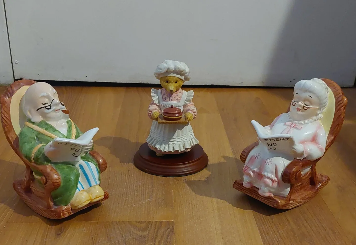 Vintage Homco Figurines (Set of 3)