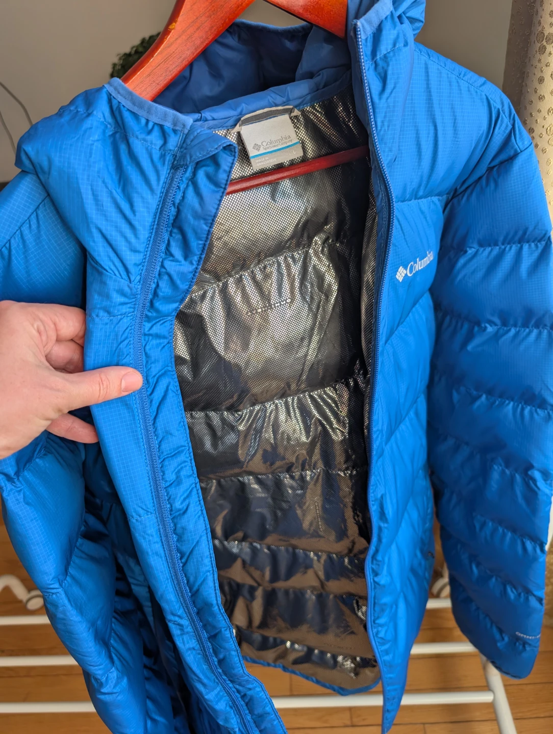 Columbia Blue Puffer Jacket - photo 3