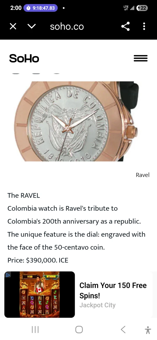 Ravel bicentennial republic of columbia 1810-2010 - photo 4