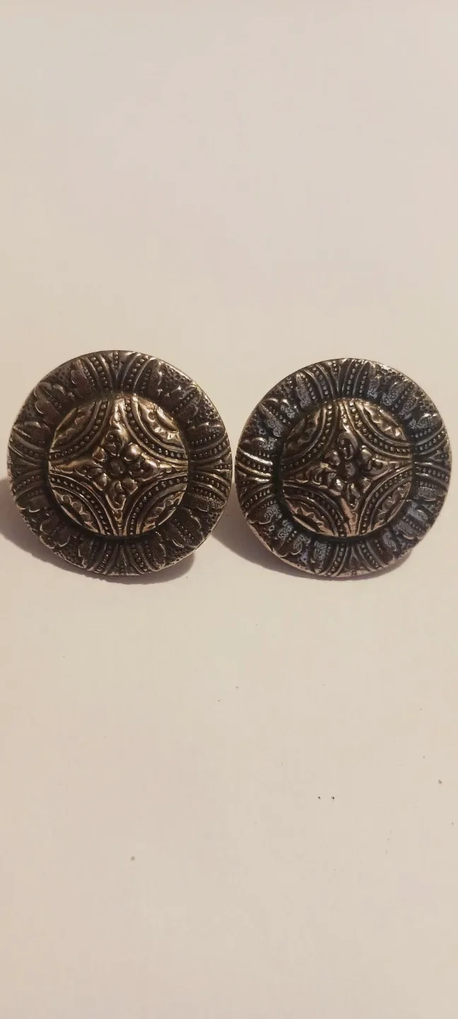 MIRIAM HASKELL SIGNED RARE VINTAGE EARRINGS