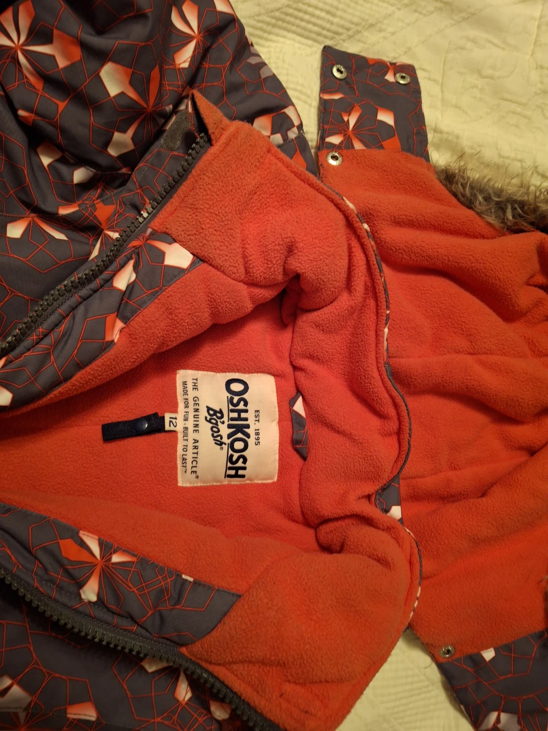 OshKosh B'gosh Kids' Winter Jacket - Size 12 - photo 3