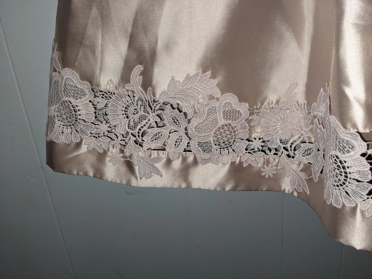 Champagne pleated dress - photo 2