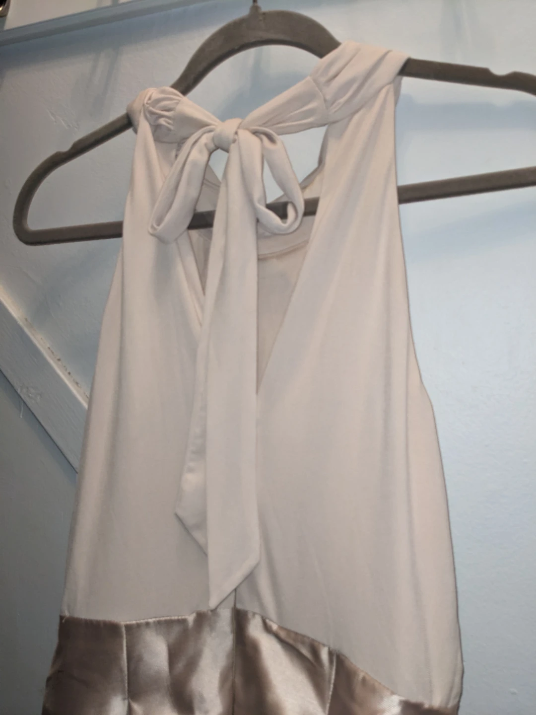 Champagne pleated dress - photo 5