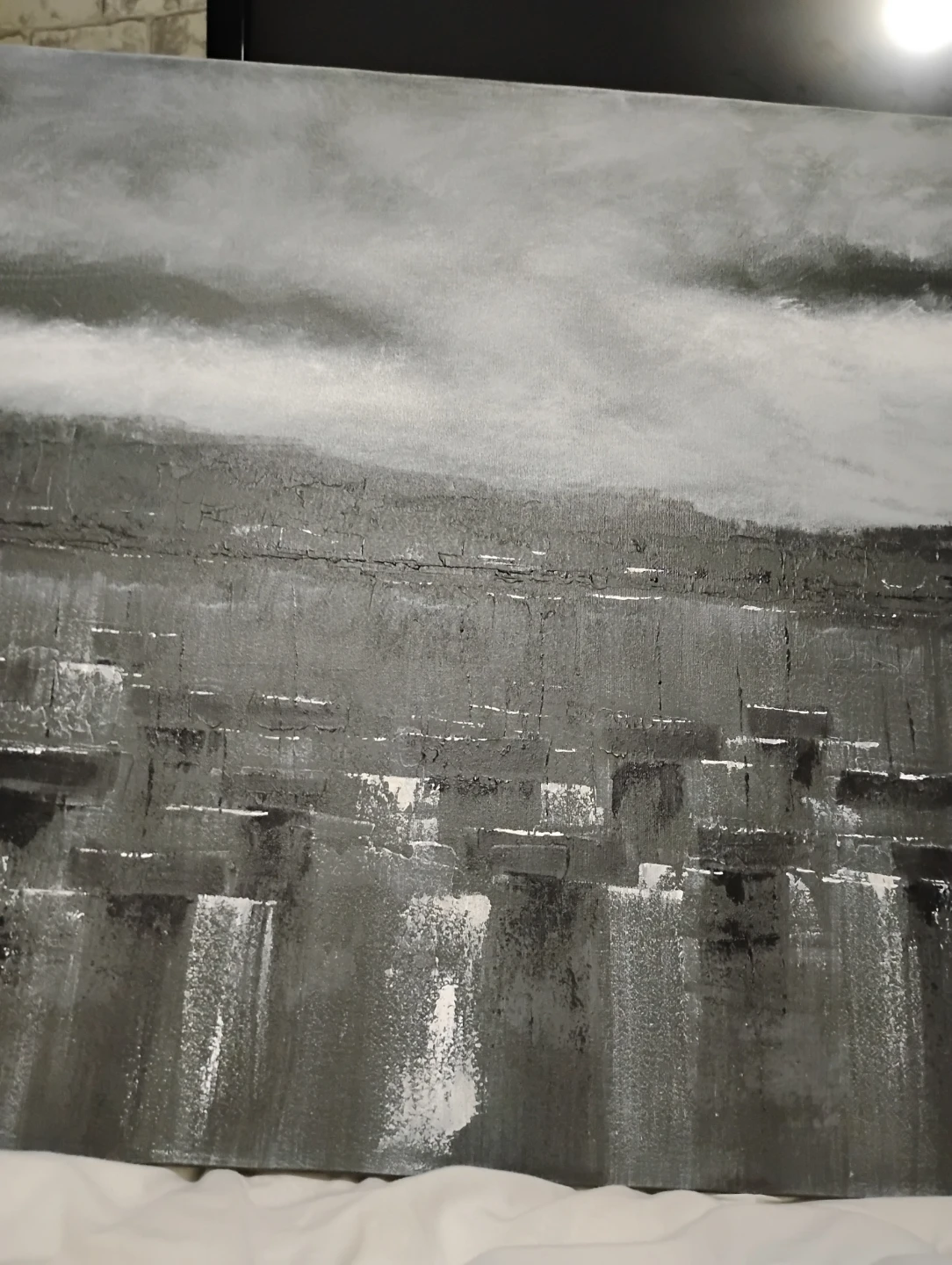 Original large painting 5'x2'11" (60"x30") - photo 4