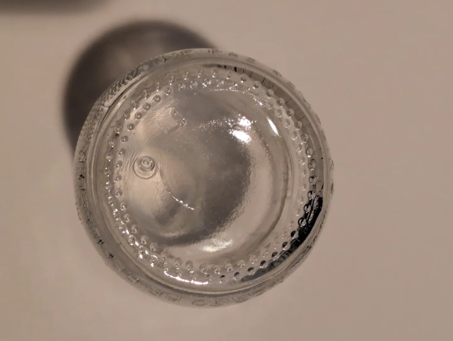 Vintage Pepsi-Cola Clear Glass Bottle image indicator(6)