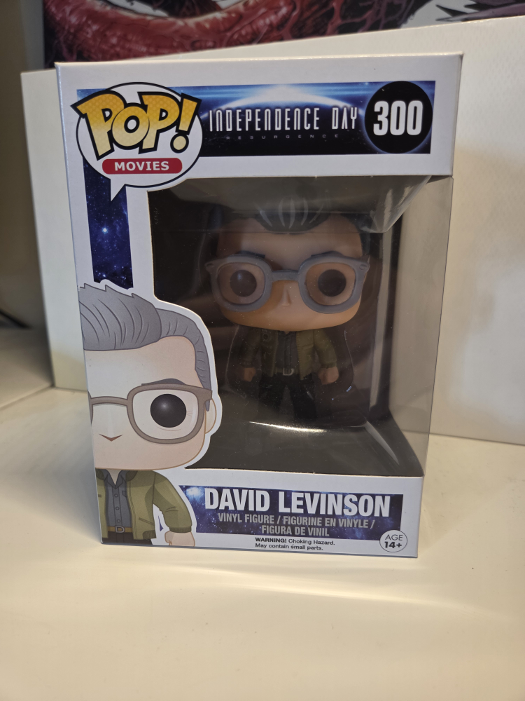 New Funko POP! Independence Day: David Levinson #300