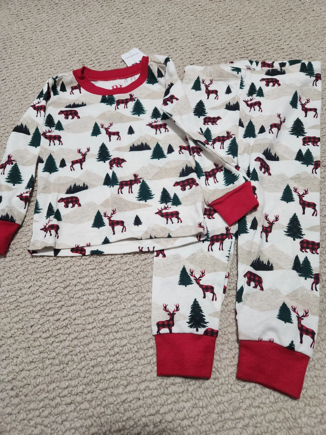 PJ Place Kids' Pajama Set christmas