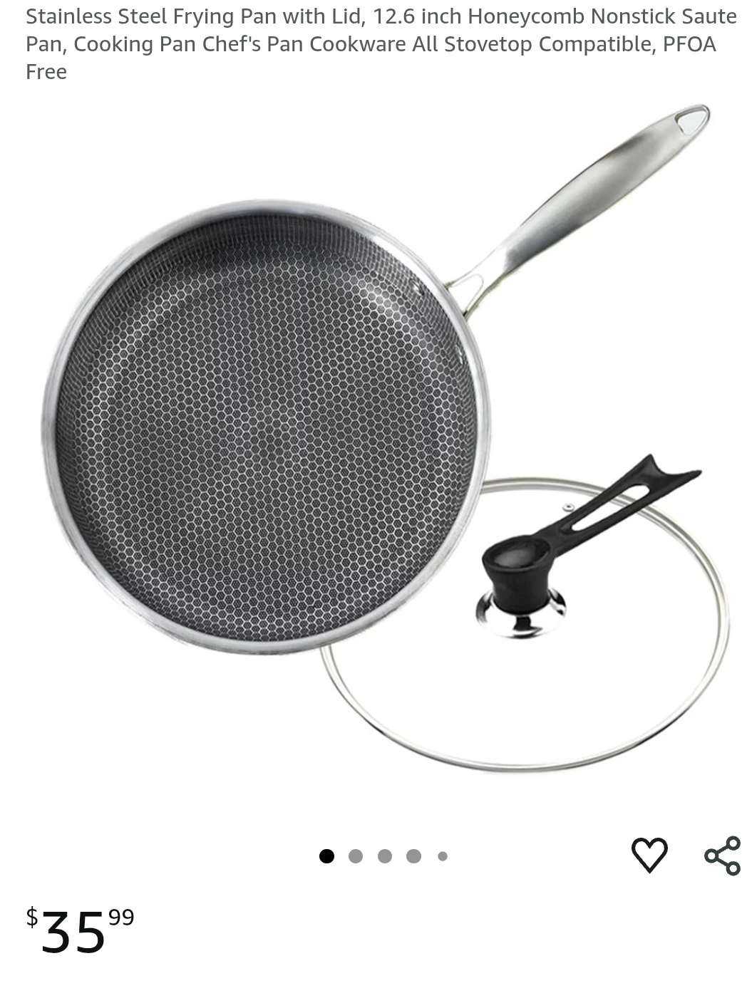 Honeycomb Frying Pan 12.6 inch - New in Box!