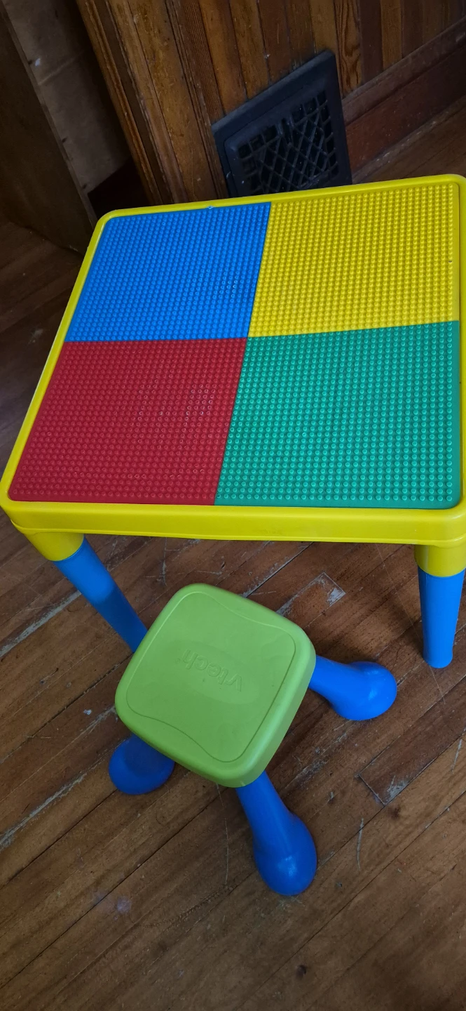 Kids Activity Table with Stool