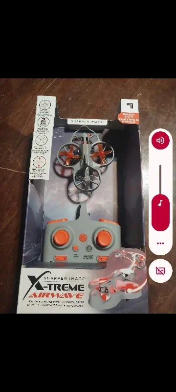 Sharper Image Xtreme Airwave Drone - New in Box!