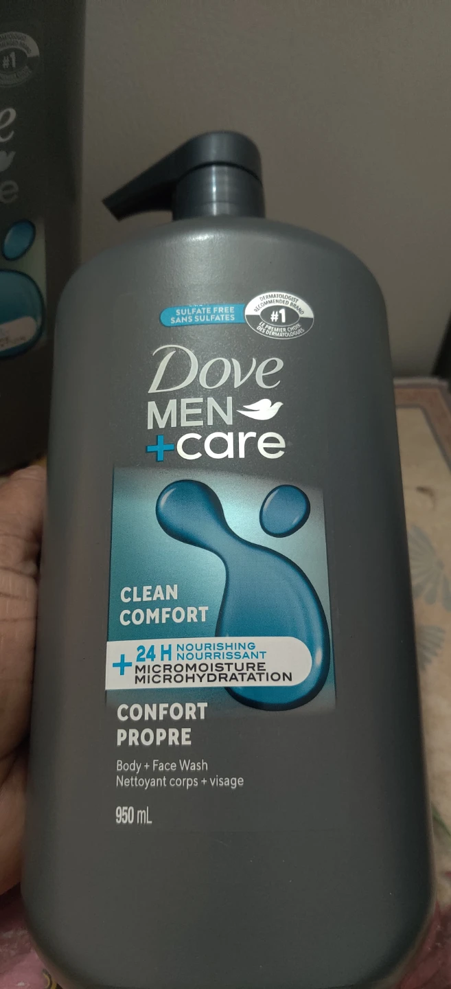 Dove Men+Care Clean Comfort Body Wash 950mlx 2 - photo 3