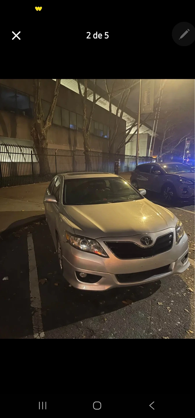 Toyota Camry - Silver Sedan